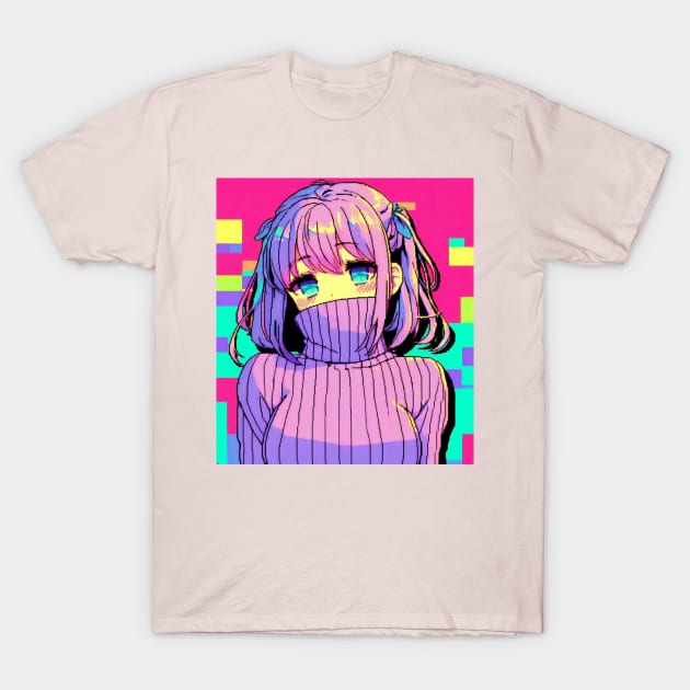 Anime girl T-Shirt by Donkeh23